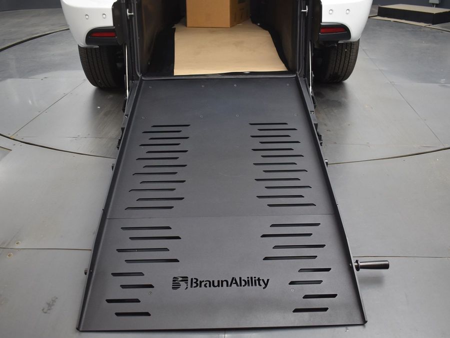 New 2025 Chrysler Voyager LX - BraunAbility Rear Entry Entry Fold Out Manual Ramp