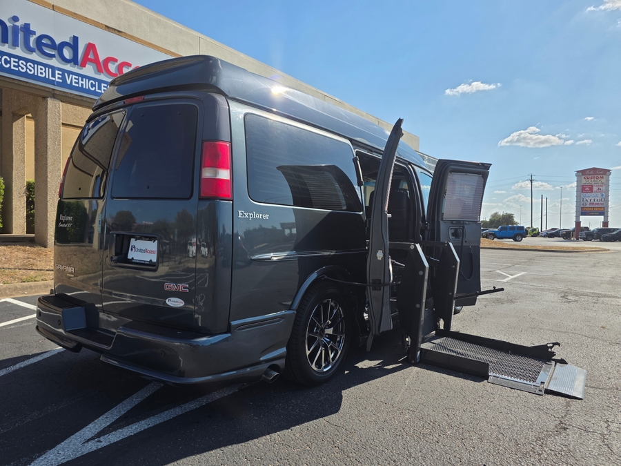 Used 2014 GMC Savana Explorer Limited SE - BraunAbility  Entry  Ramp