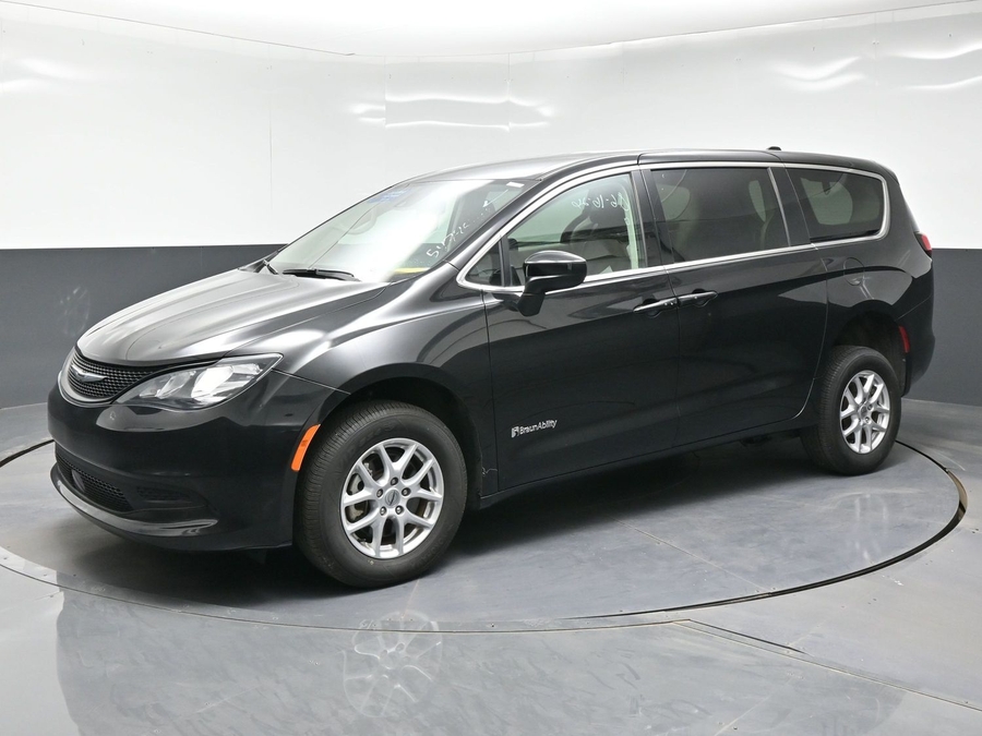 Used 2023 Chrysler Voyager LX - BraunAbility Rear Entry Fold Out Manual Ramp