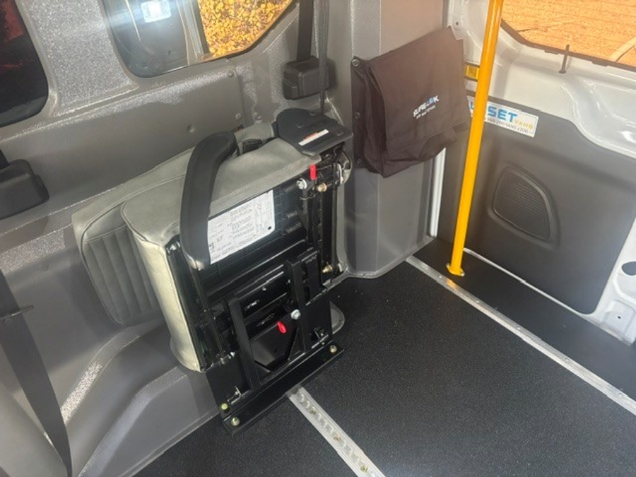 New 2026 Ford Transit 150 - SUNSET VANS Commercial Side Entry Lift Automatic Ramp
