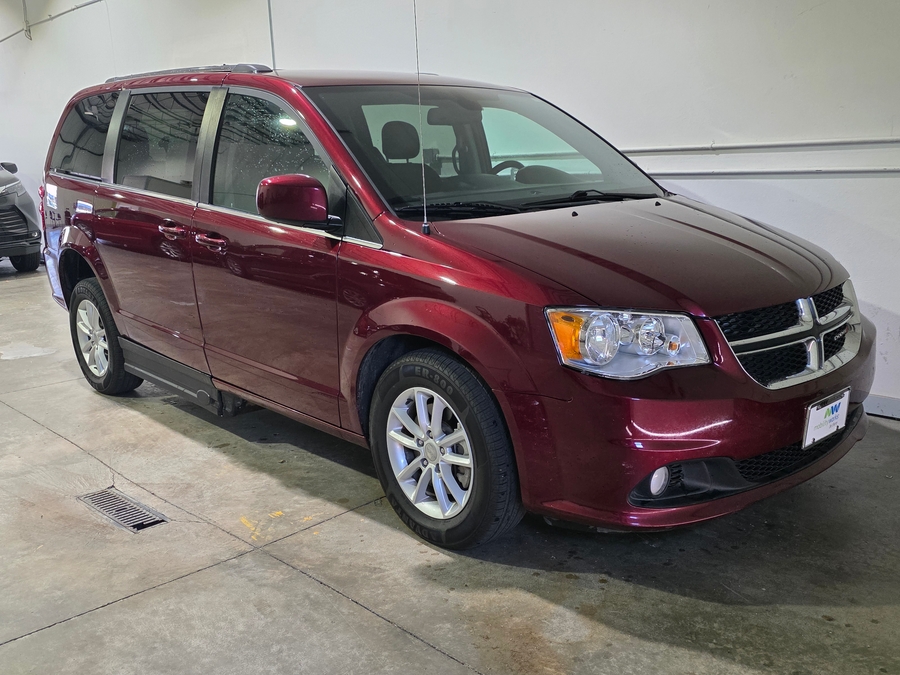 Red Dodge Grand Caravan image number 1