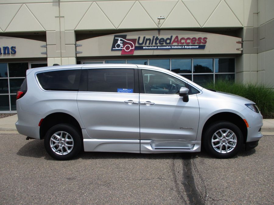 Used 2023 Chrysler Voyager LX Base - BraunAbility Side Entry Entry Fold Out Automatic Ramp