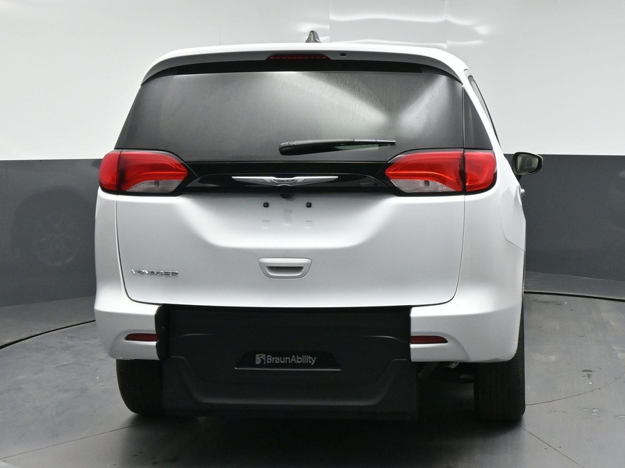 Used 2023 Chrysler Voyager LX - BraunAbility Rear Entry Fold Out Manual Ramp