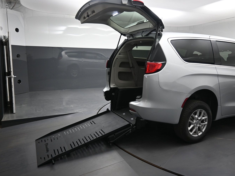 Used 2024 Chrysler Voyager LX - BraunAbility Rear Entry Fold Out Manual Ramp