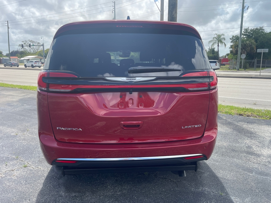 Red Chrysler Pacifica image number 4