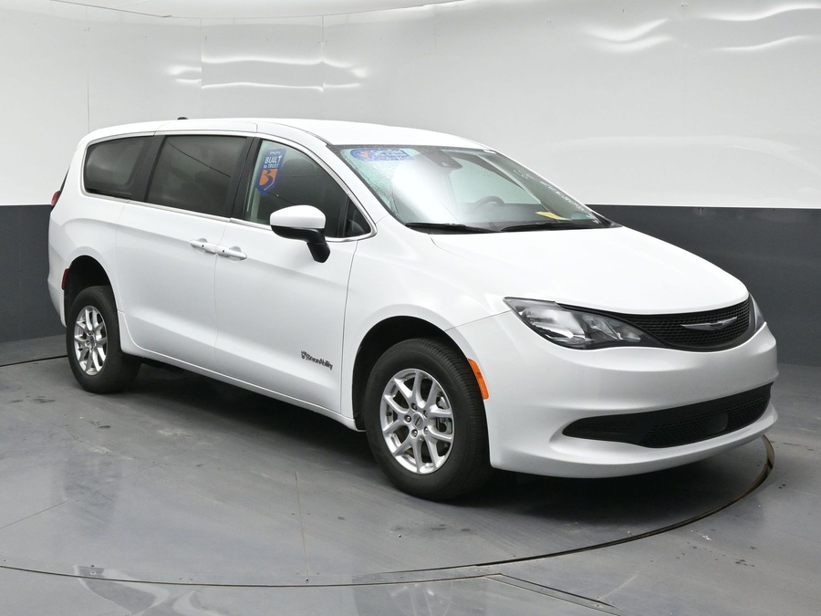 Used 2023 Chrysler Voyager LX - BraunAbility Rear Entry Fold Out Manual Ramp