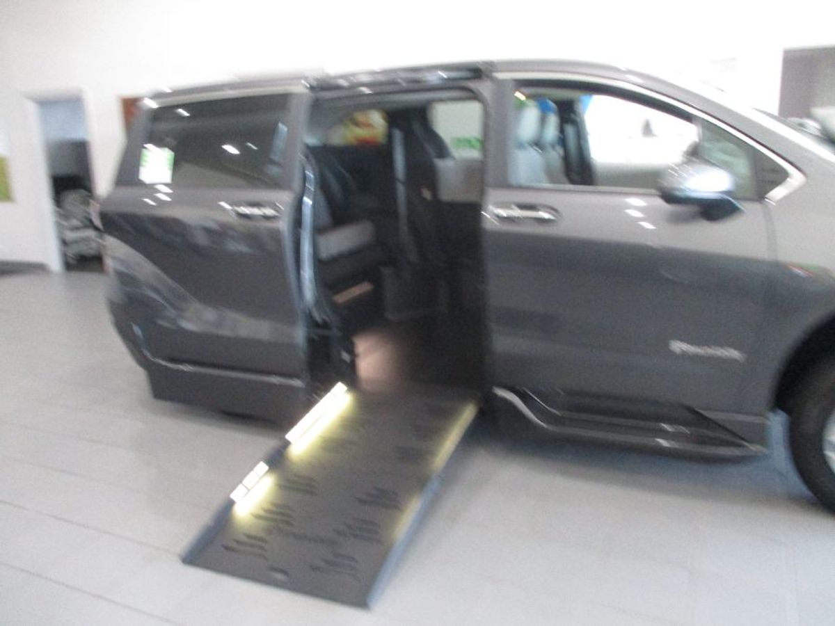 Grey Toyota Sienna with Side Entry Automatic Fold Out ramp