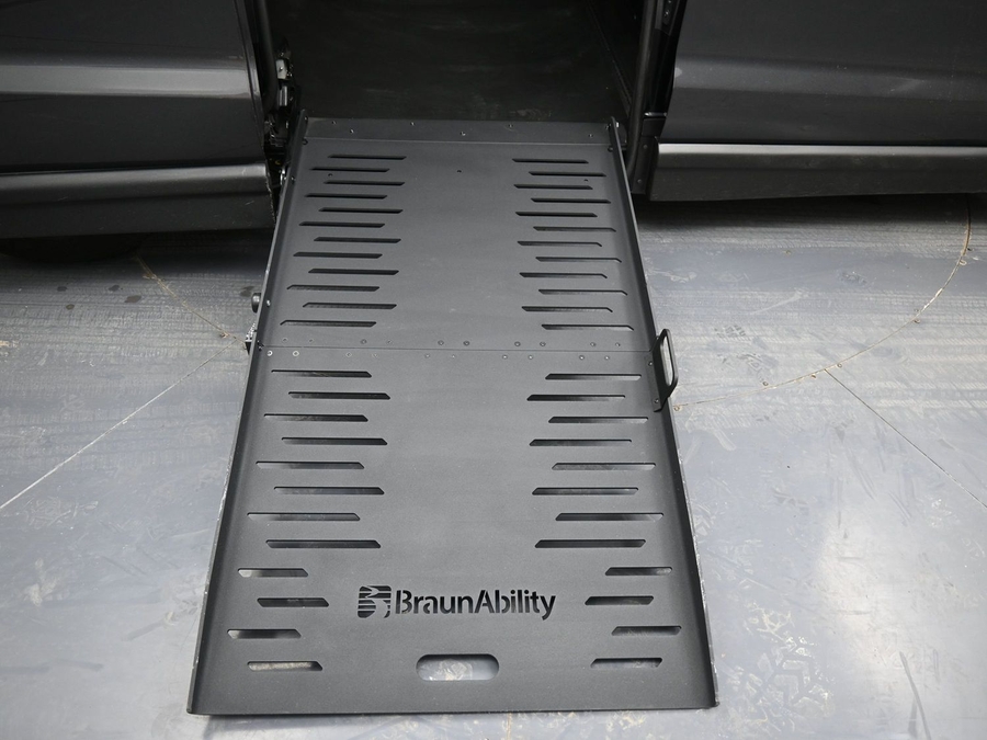 Used 2023 Chrysler Voyager LX - BraunAbility Side Entry Entry Fold Out Manual Ramp