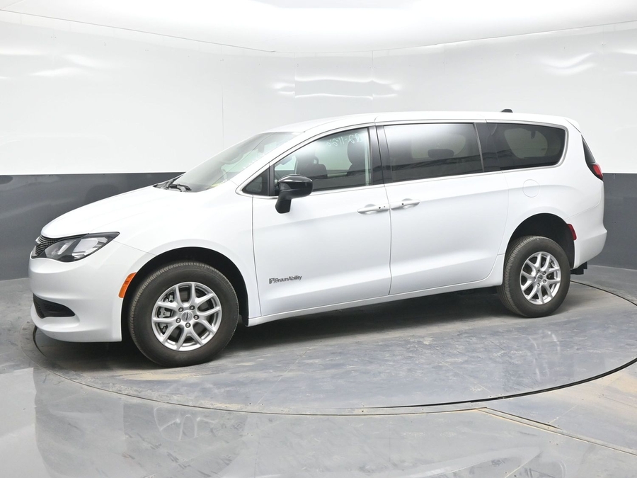 Used 2024 Chrysler Voyager LX - BraunAbility Rear Entry Entry Fold Out Manual Ramp