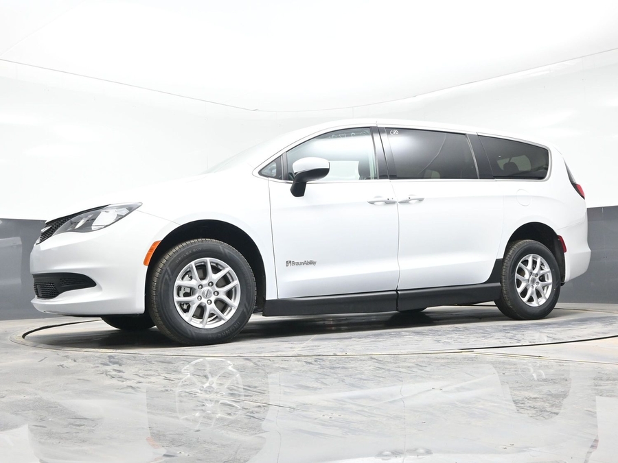 Used 2023 Chrysler Voyager LX - BraunAbility Side Entry Entry Fold Out Manual Ramp