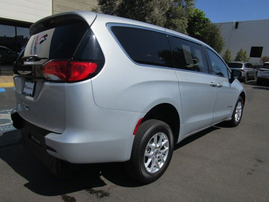 Used 2022 Chrysler Voyager LX - BraunAbility Rear Entry Entry Fold Out Manual Ramp