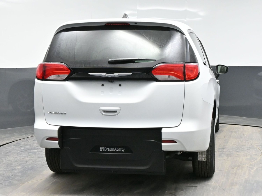 Used 2024 Chrysler Voyager LX - BraunAbility Rear Entry Entry Fold Out Manual Ramp