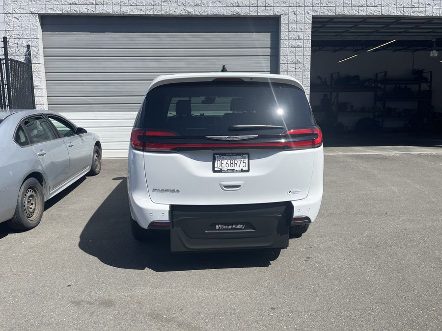 Used 2024 Chrysler Pacifica Touring - BraunAbility Commercial Rear Entry Entry Fold Out Manual Ramp