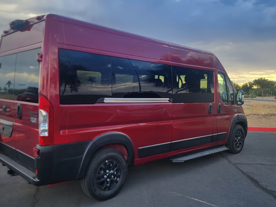 New 2024 Ram ProMaster SLT+ 2500 - Fenton Mobility Side Entry Entry Lift Automatic Ramp