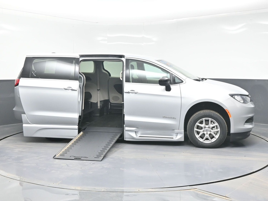 Used 2024 Chrysler Voyager LX - BraunAbility Side Entry Entry In Floor Automatic Ramp