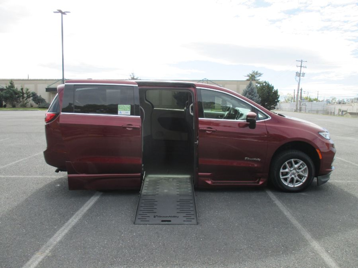 Red Chrysler Pacifica image number 8