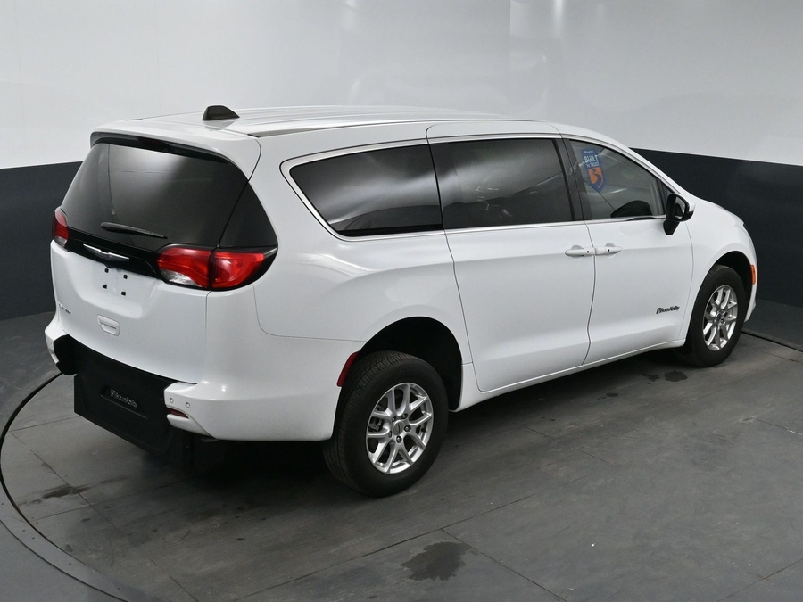 Used 2023 Chrysler Voyager LX CPO - BraunAbility Rear Entry Entry Fold Out Manual Ramp
