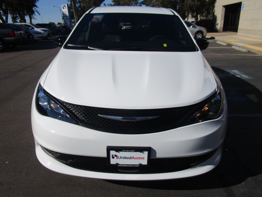 New 2025 Chrysler Voyager LX - BraunAbility Commercial Rear Entry Entry Fold Out Manual Ramp