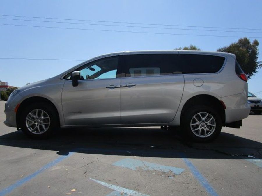 Used 2022 Chrysler Voyager LX - BraunAbility Rear Entry Entry Fold Out Manual Ramp
