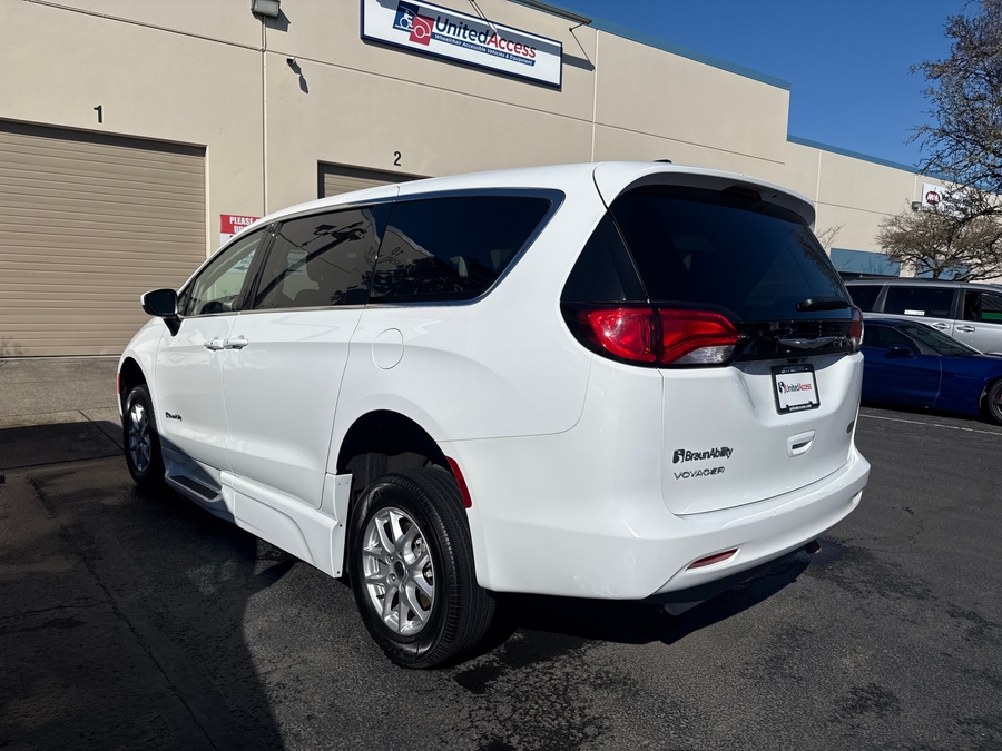 Used 2023 Chrysler Voyager LX base - BraunAbility Side Entry Entry Fold Out Automatic Ramp