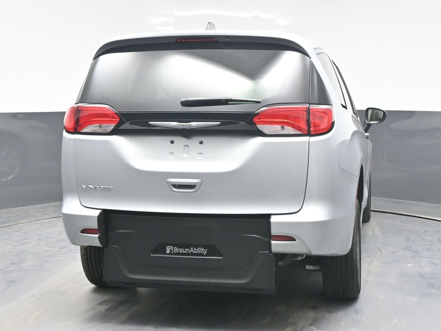 Used 2024 Chrysler Voyager LX - BraunAbility Rear Entry Entry Fold Out Manual Ramp