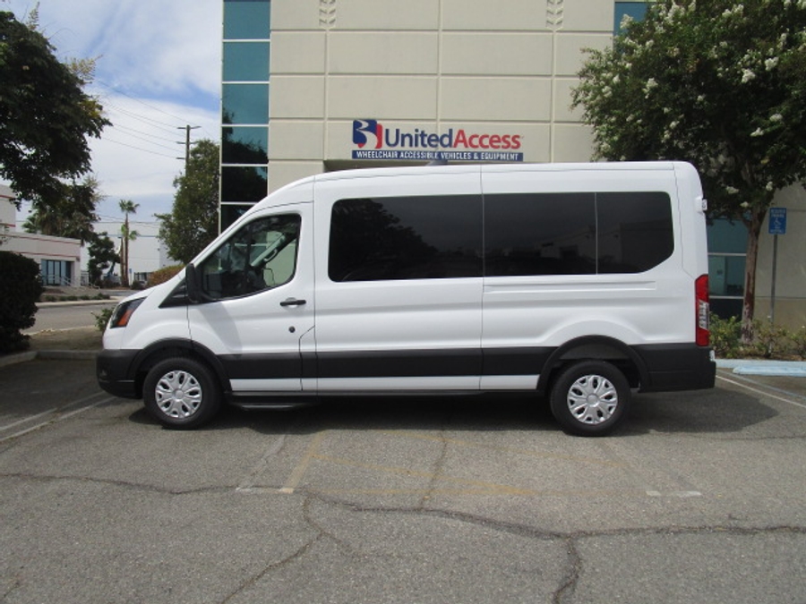 New 2026 Ford Transit 150 - SUNSET VANS Commercial Side Entry Lift Automatic Ramp