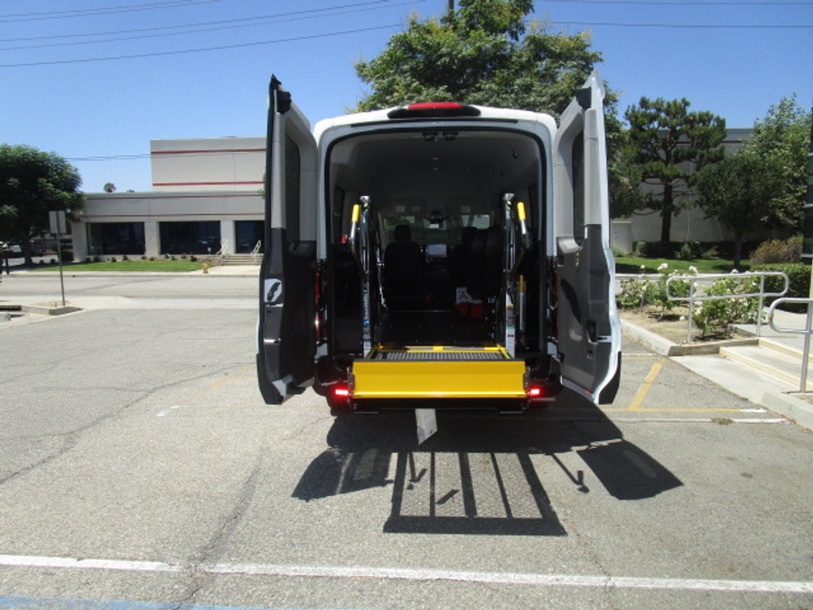 New 2026 Ford Transit 350 XL MR 148WB - ADABoy Commercial Rear Entry Lift Automatic Ramp