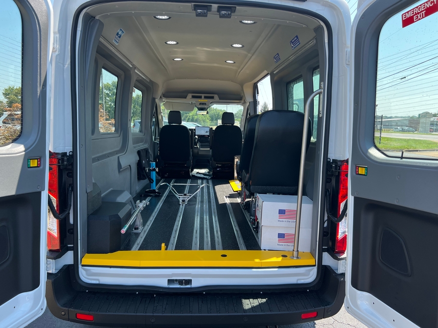 New 2026 Ford Transit 150 - Driverge Commercial Side Entry Lift Automatic Ramp
