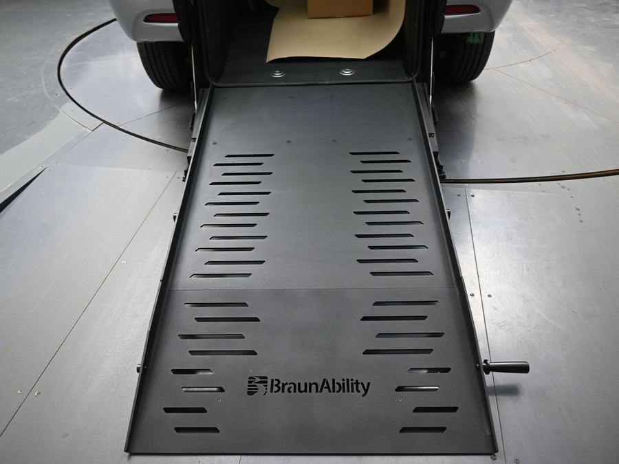 Used 2024 Chrysler Voyager LX - BraunAbility Rear Entry Entry Fold Out Manual Ramp