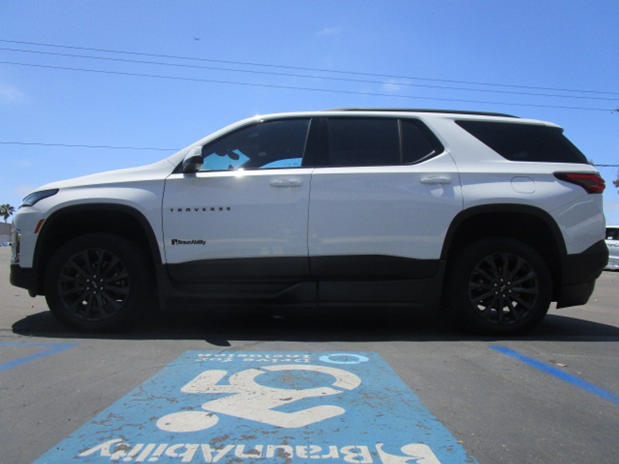 Used 2023 Chevrolet Traverse RS - BraunAbility Side Entry Entry In Floor Automatic Ramp