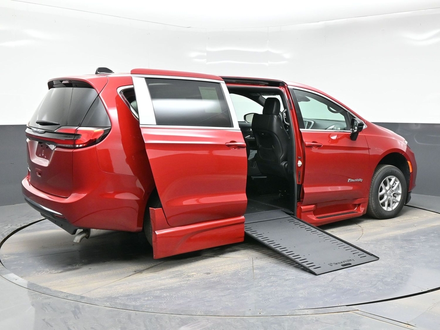 Red Chrysler Pacifica image number 4