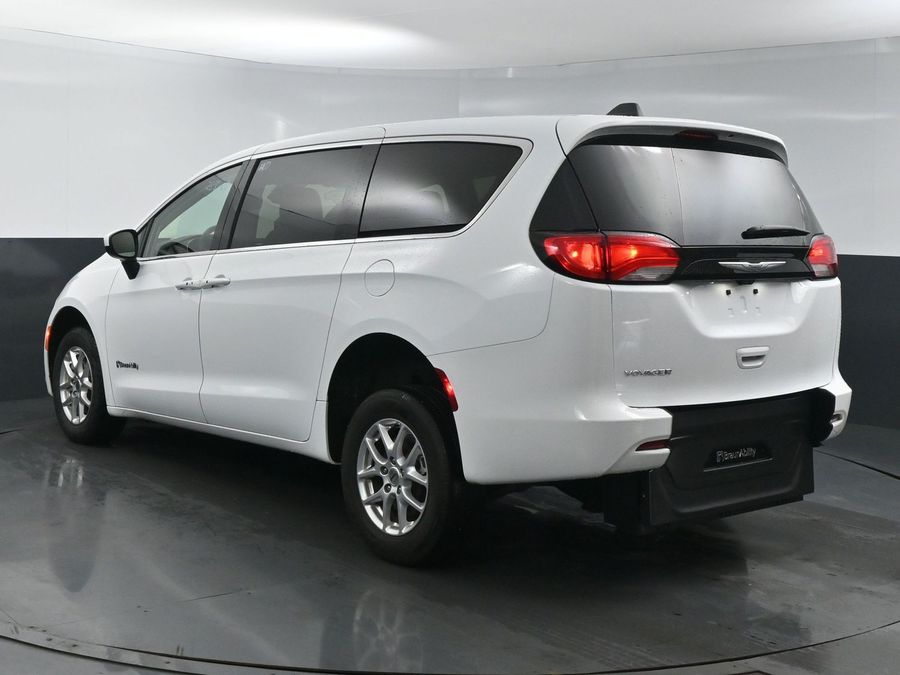 Used 2023 Chrysler Voyager LX - BraunAbility Rear Entry Entry Fold Out Manual Ramp