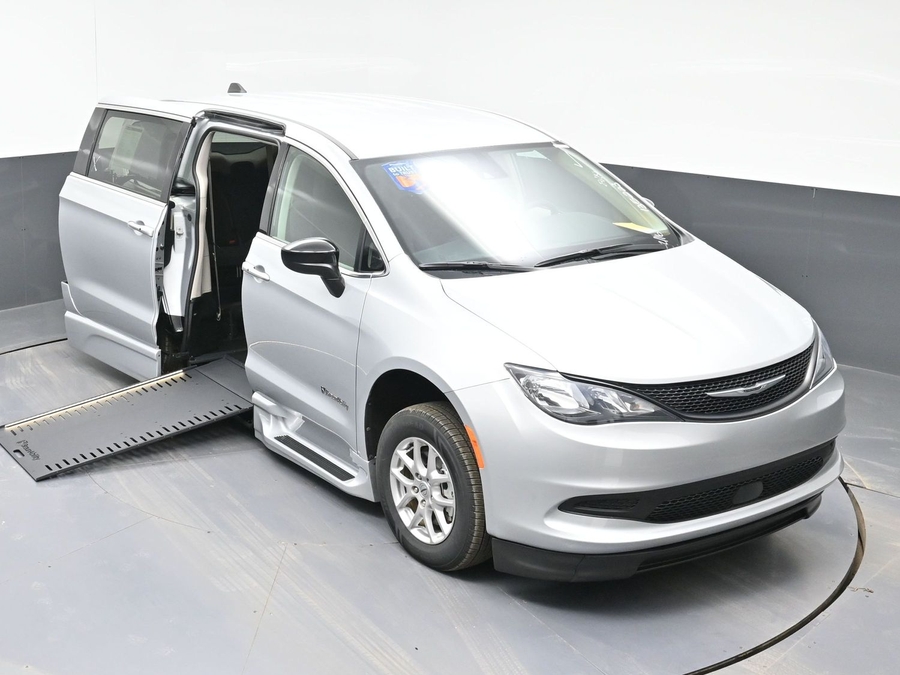 Used 2024 Chrysler Voyager LX - BraunAbility Side Entry Entry In Floor Automatic Ramp