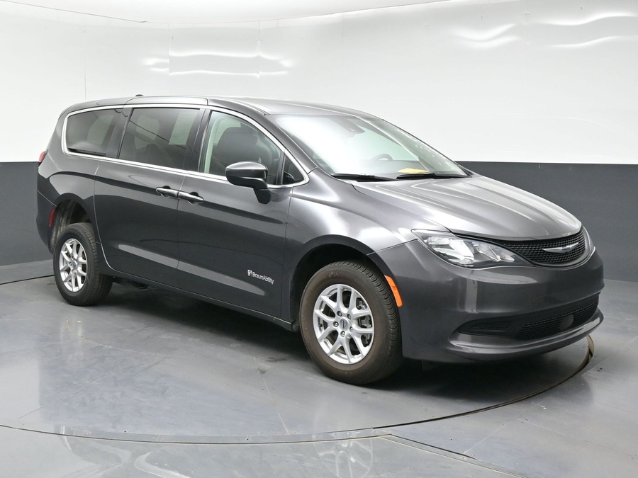 Used 2023 Chrysler Voyager LX - BraunAbility Rear Entry Fold Out Manual Ramp