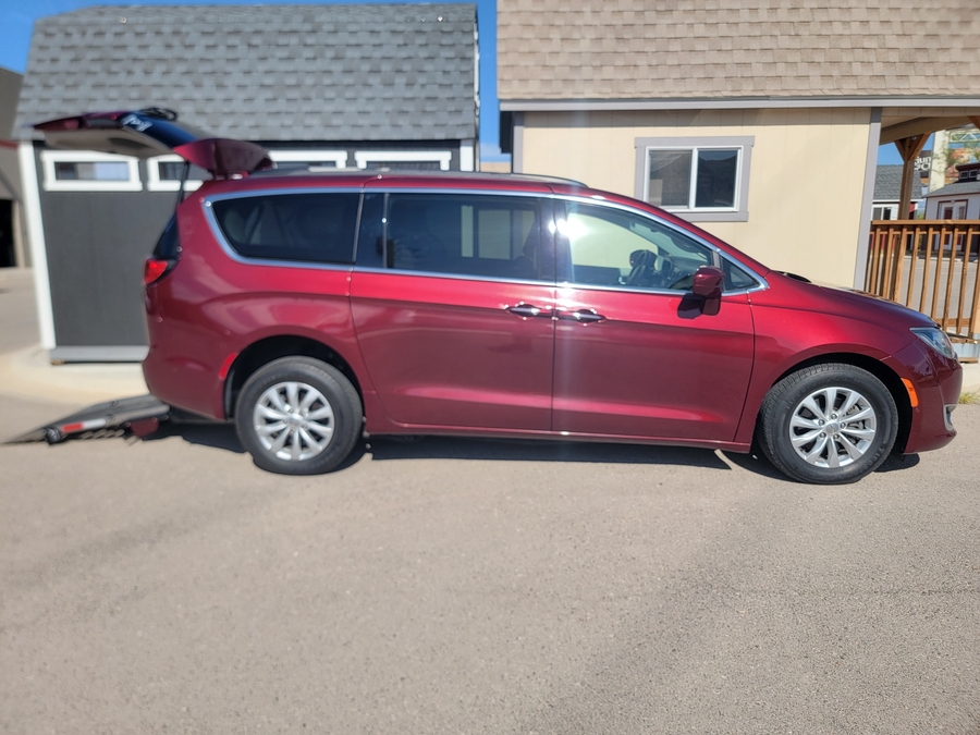 Used 2019 Chrysler Pacifica Touring Plus - AMS Rear Entry Fold Out Manual Ramp
