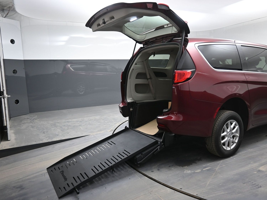 Used 2023 Chrysler Voyager LX - BraunAbility Rear Entry Entry Fold Out Manual Ramp