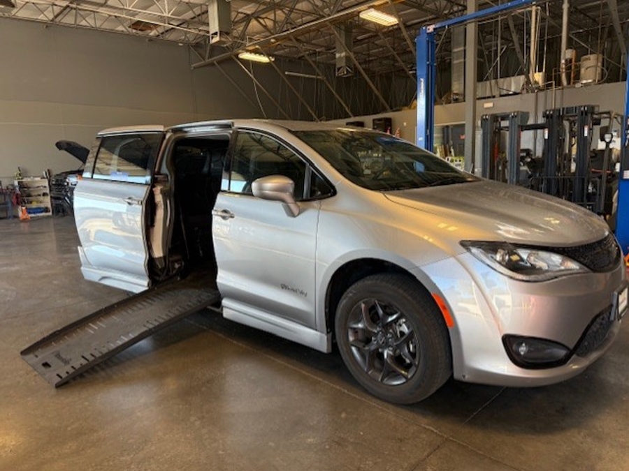 Used 2019 Chrysler Pacifica Touring Plus - BraunAbility Side Entry Entry Fold Out Automatic Ramp