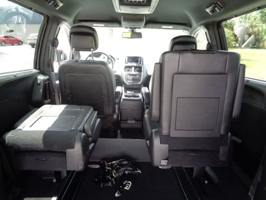 Used 2019 Dodge Grand Caravan GT - Ryno Rear Entry Entry Fold Out Manual Ramp