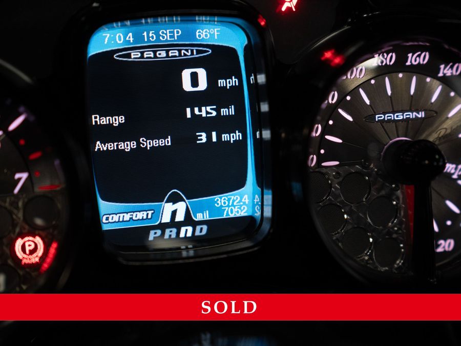 2017 Pagani Huayra Roadster