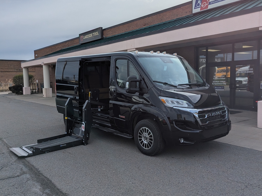 New 2025 Ram ProMaster Tradesman 1500 - TEM Side Entry Entry Lift Automatic Ramp