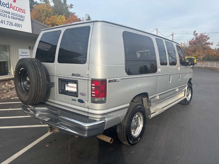 Used 2010 Ford E-Series Cargo - Nor-Cal Rear Entry Entry Fold Out Manual Ramp