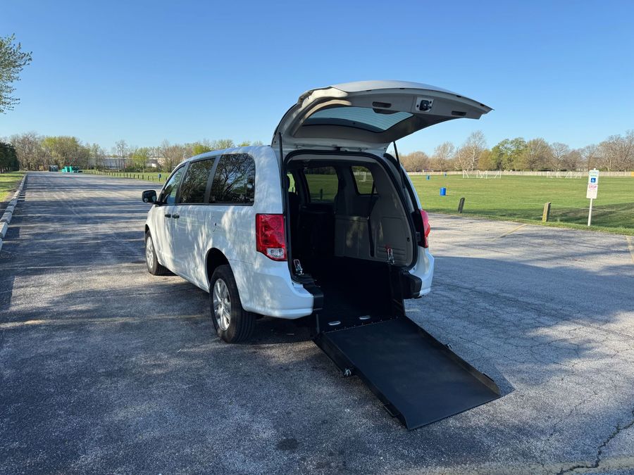 Used 2019 Dodge Grand Caravan SE - International Mobility Commercial Rear Entry Entry Fold Out Manual Ramp