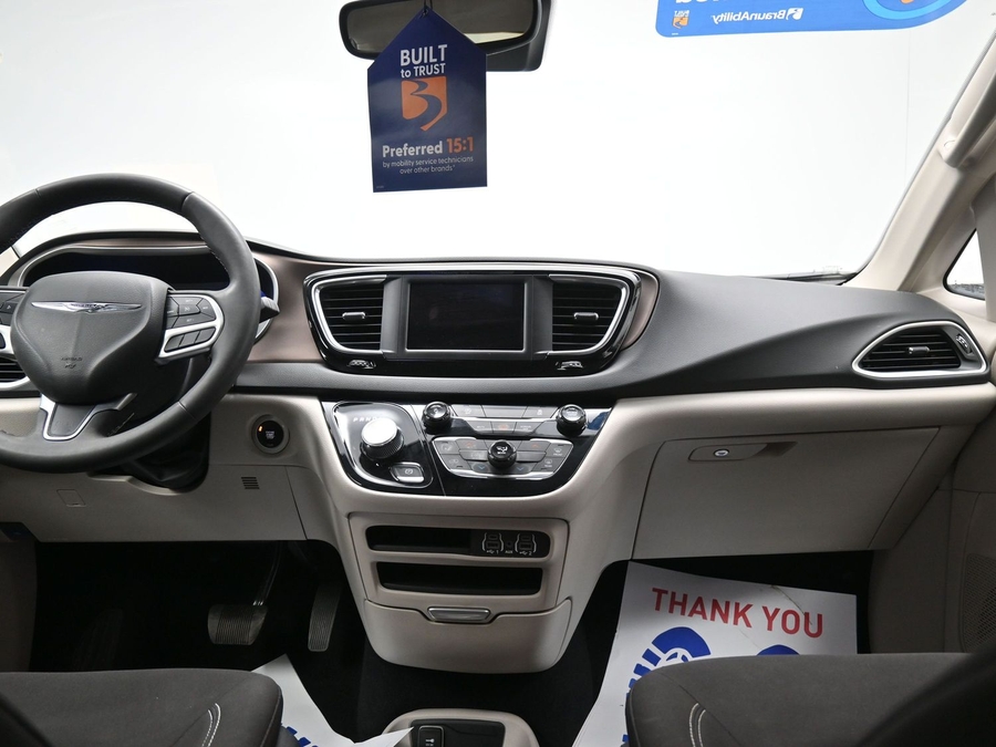 Used 2023 Chrysler Voyager LX - BraunAbility Rear Entry Entry Fold Out Manual Ramp