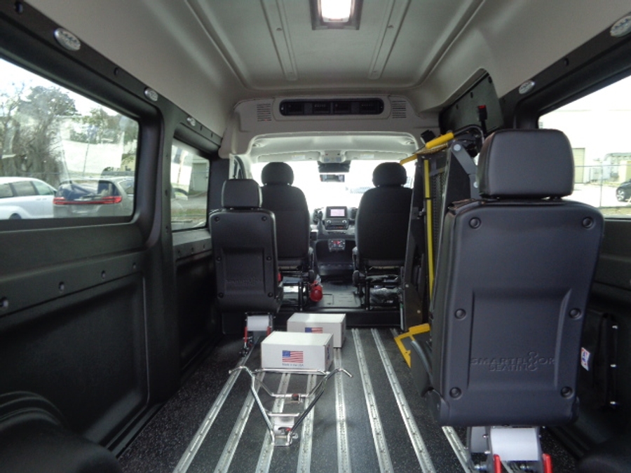 New 2025 RAM PROMASTER  - Fenton Mobility Commercial Side Entry Entry Lift Automatic Ramp