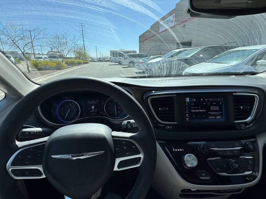 Used 2023 Chrysler Voyager LX base - BraunAbility Side Entry Entry In Floor Automatic Ramp