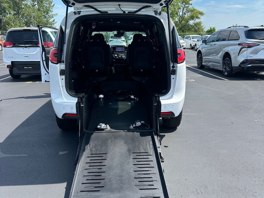 Used 2024 Chrysler Pacifica Touring - BraunAbility Rear Entry Entry Fold Out Manual Ramp