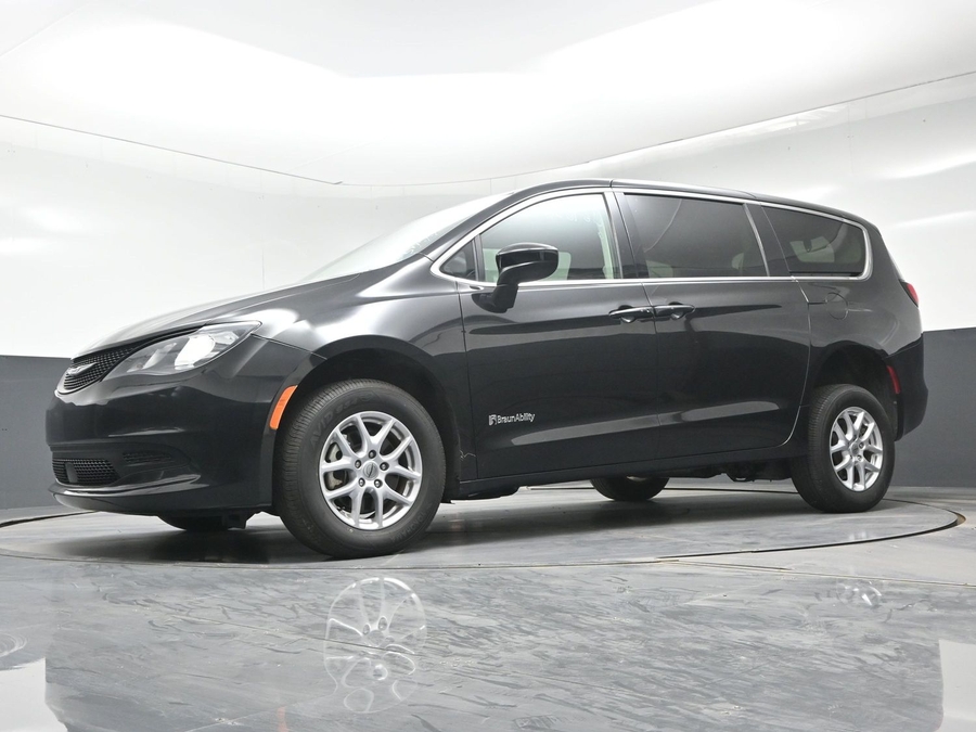 Used 2023 Chrysler Voyager LX - BraunAbility Rear Entry Fold Out Manual Ramp
