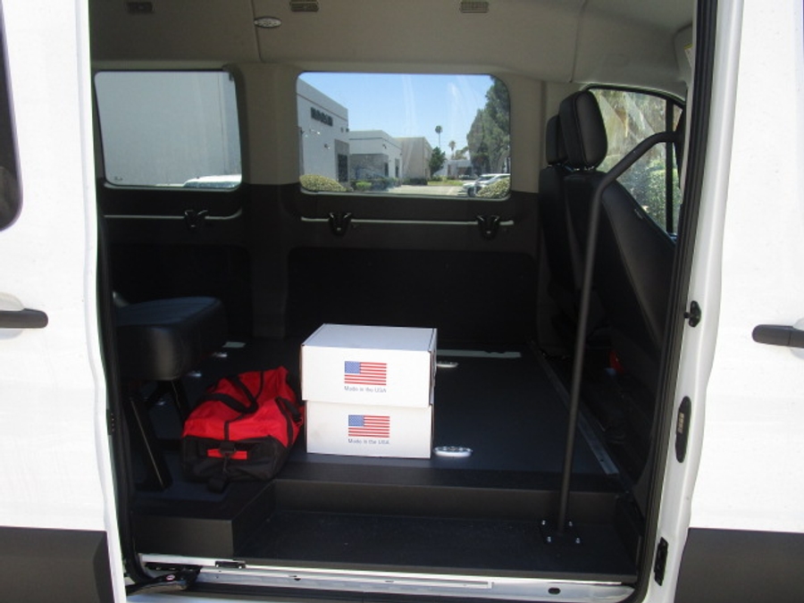 New 2026 Ford Transit 350 XL MR 148WB - ADABoy Commercial Rear Entry Lift Automatic Ramp