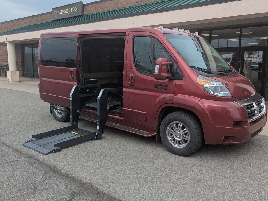 Used 2018 Ram ProMaster 1500 136 WB - OTH Side Entry Entry Lift Automatic Ramp
