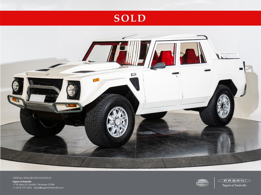 1990 Lamborghini LM002